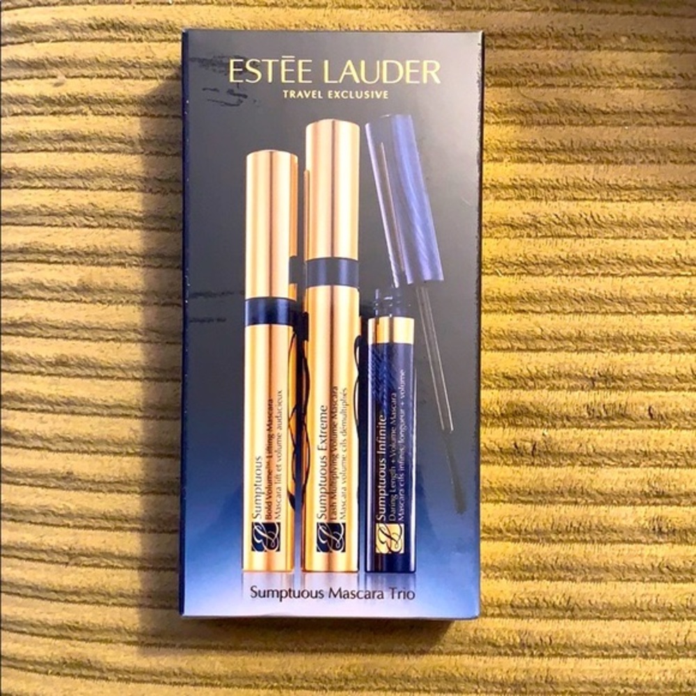 Estée Lauder- Sumptuous Mascara Trio-3 Full Sized!